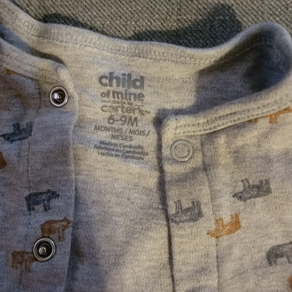 Button up Onsie - Picture 2 of 2